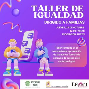 Taller de igualdad dirigido a familias 