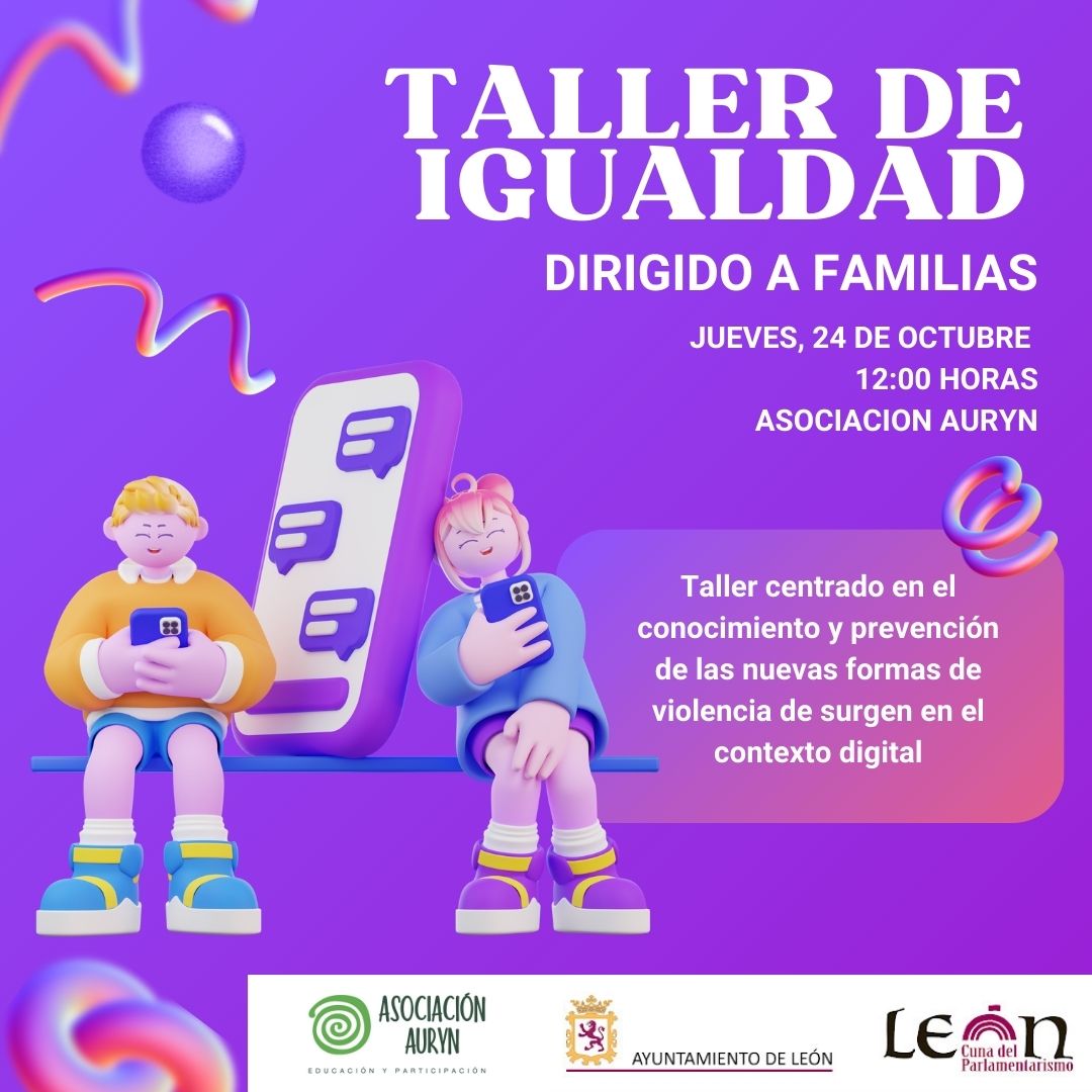 Taller de igualdad dirigido a familias